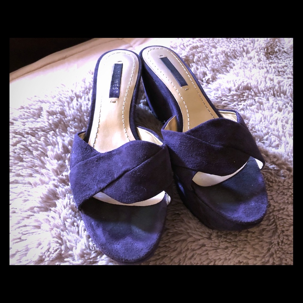 Slide Mule Nine West!